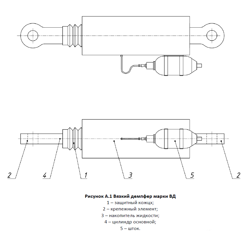 Вязкостные демпферы ВД-К